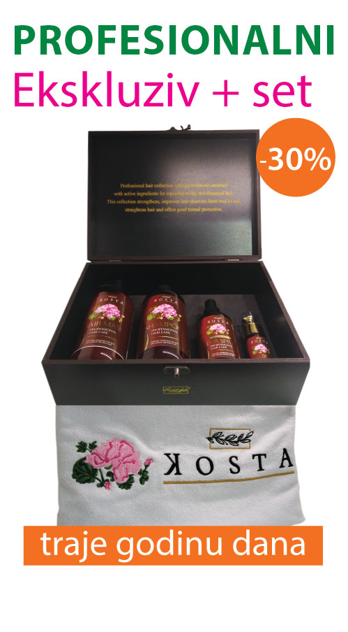 Kosta Eksluziv plus set za kosu
