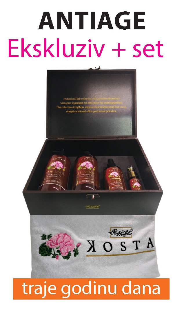 KostA hair eksluziv plus set za kosu