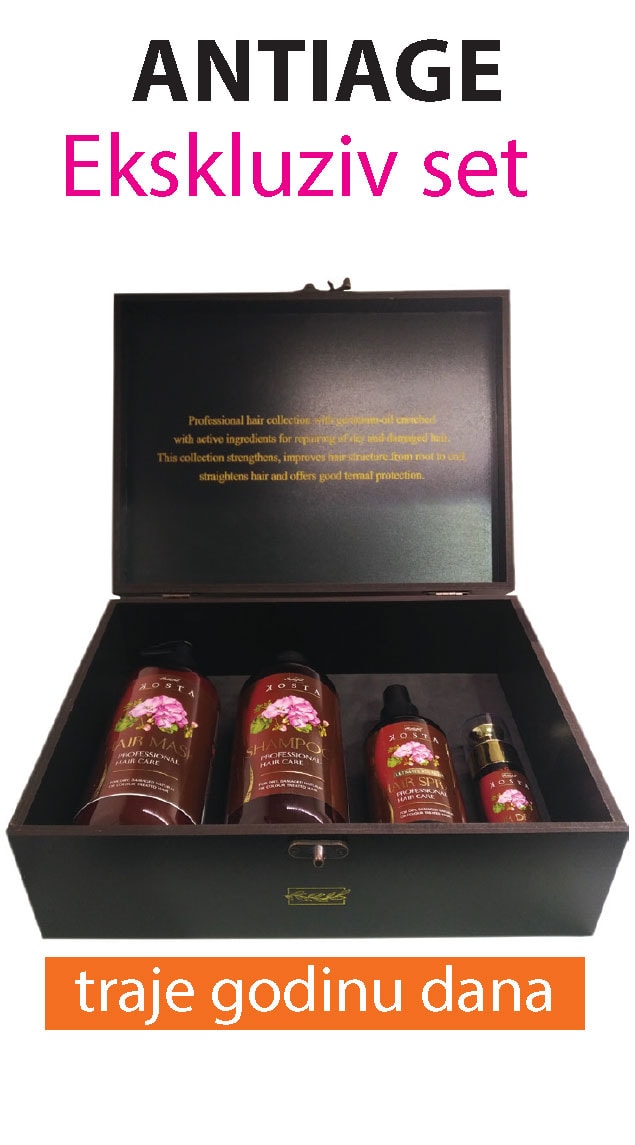KostA hair antiage eksluziv set za kosu